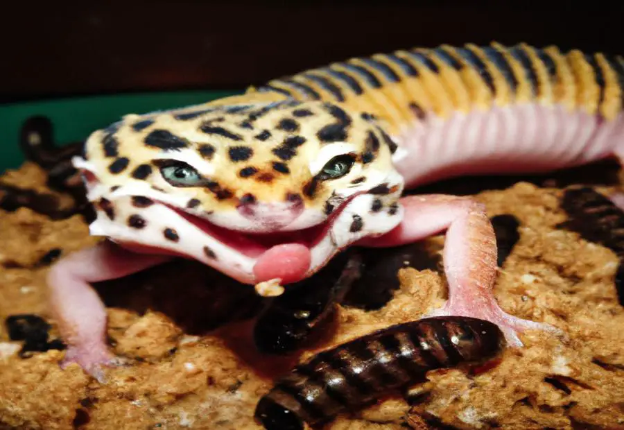 Preventing impaction in leopard geckos 